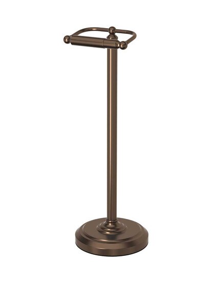 Bailey Freestanding Toilet Paper Holder in Oil-Rubbed Bronze.